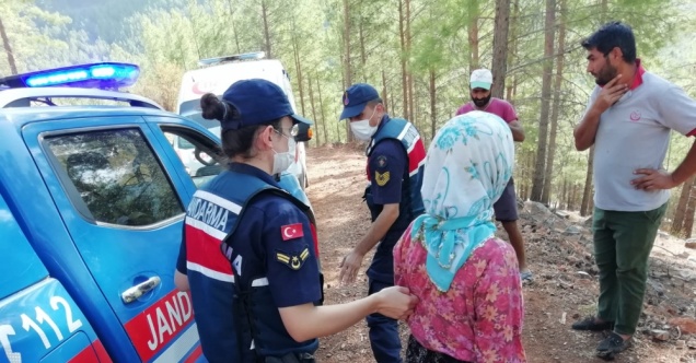 Mersin'de 10 gün önce kaybolan kadın ormanlık alanda bulundu
