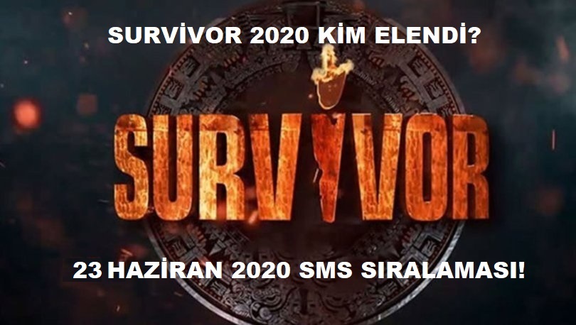23 Haziran Survivor sms sıralamasına göre Evrim mi elendi?