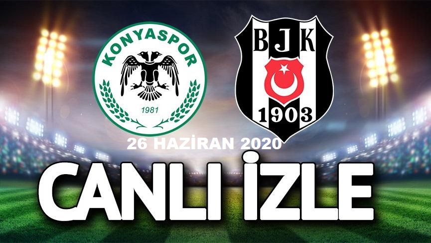 Beşiktaş 3 - 0 Konyaspor maçının özeti