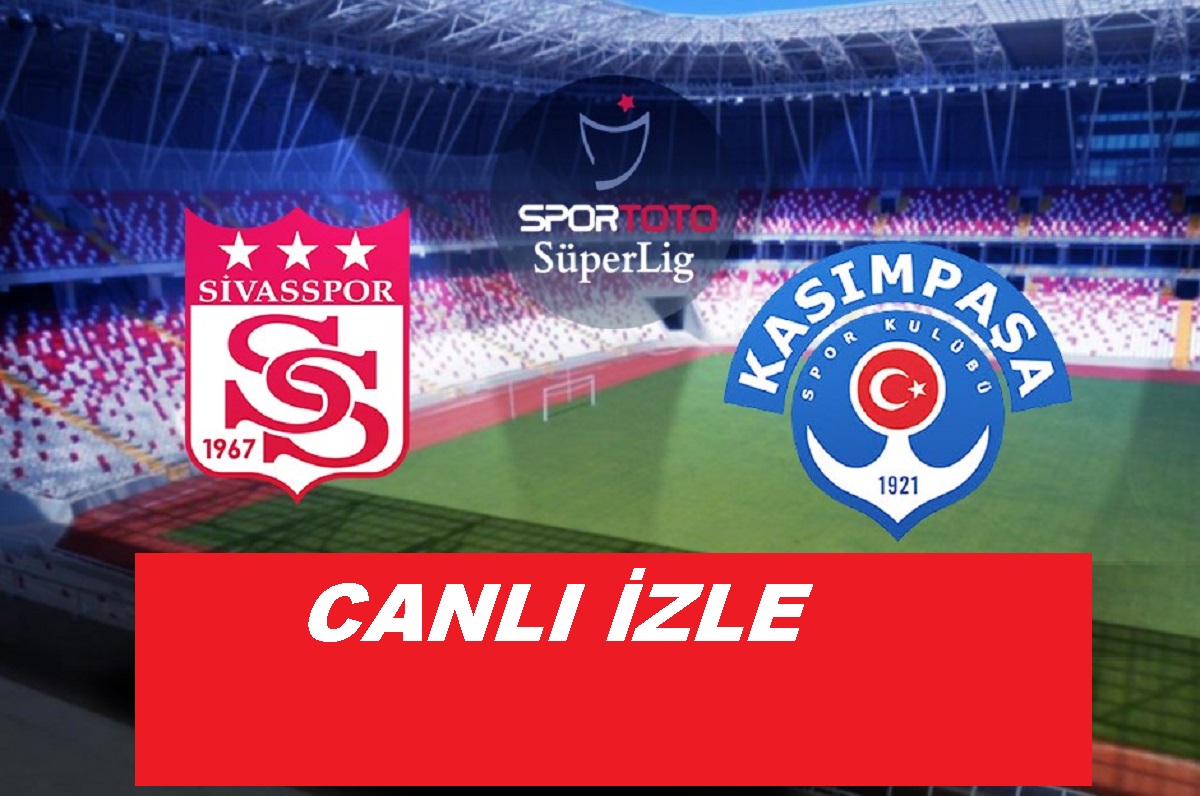 Kasımpaşa 0 - 0 Sivasspor maçı berabere bitti