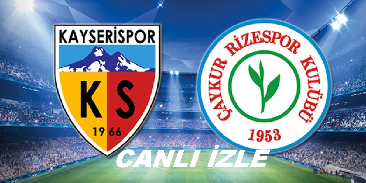 Çaykur Rizespor: 3 - Kayserispor: 2 maçı Rize son dakika golüyle kazandı