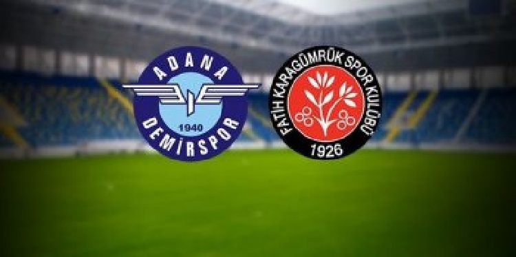 Adana Demirspor Fatih Karagümrük maçı Kaç Kaç bitti? Maç Özeti