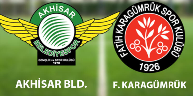 Akhisarspor Fatih Karagümrük maçının galibi Karagümrük finale adımı attı