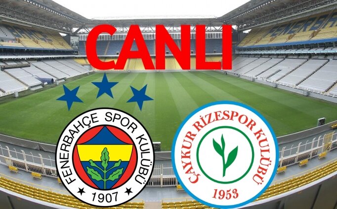 Fenerbahçe Rizespor maçı özeti ve golleri youtube beint sport izle!