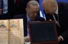 Cumhurbaşkanı Erdoğan’a 208 Yıllık El Yazması Kuran-ı Kerim Hediye Edildi
