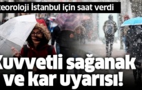 Hafta Sonu Türkiye Geneli Kuvvetli Yağmur Ve Kar Uyarısı