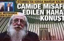İSRAİLLİ HAHAM YOĞUN KAR ESARETİNDE CAMİYE SIĞINDI