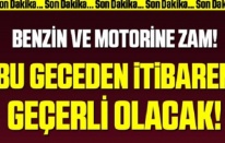 Benzin Ve Motorine Büyük Zam