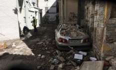 Ege Denizi'ndeki deprem Sisam Adası'nda hasara yol açtı - SİSAM