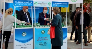 Vatandaşlara 10 bin kandil simidi dağıtıldı - EDİRNE