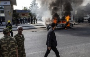 Berde şehir Merkezine Ermenistan'ın Düzenlediği Saldırı