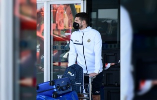 Maccabi Tel-Aviv kafilesi Sivas'a geldi