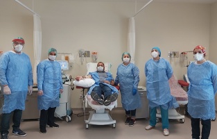 İmmün Plazma İçin İlk Örnek Alındı