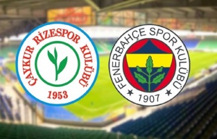 Fenerbahçe Rizespor maçı özeti ve golleri Beint Sport 1 hd canlı izle