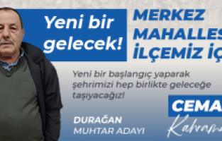 Cemal Kahraman, Sinop Durağan Merkez Mahallesi Muhtar Adayı Olarak Göreve Talip