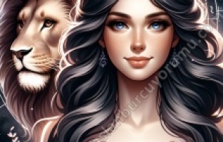 Yükseleni Aslan Olan Yengeç Kadını