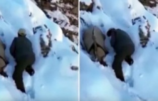 Kaçak Avcının Akıl Almaz Planı: Yakalanmamak İçin Dağ Keçisi Taklidi Yaptı!