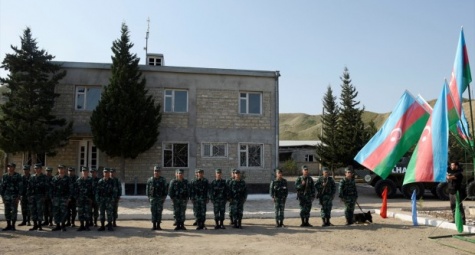 Azerbaycan, Ermenistan'ın işgalinden kurtarılan İran sınırına karakollar kurdu - BAKÜ