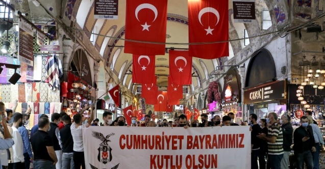 Kapalıçarşı'da Büyük Coşku 29 Ekim Cumhuriyet Bayramı