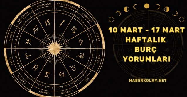 10 Mart - 17 Mart Haftalık  Burç  Yorumları.. Burcunuza Göre Bu Hafta Şanslı mısınız? 10-17 Mart Haftalık Burç Analizi!